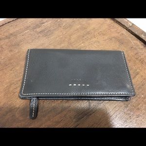 FOSSIL Checkbook/Credit Card Holder